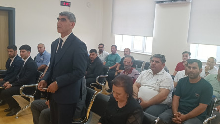 Füzuli Rayon İcra Hakimiyətinin başçısı Alı Alıyev Alxanlı kəndində səyyar qəbul keçirdi!