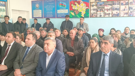 Füzuli RİH başçısı Alı Alıyev Aşağı Yağlıvənd kəndində qəbul keçirdi!