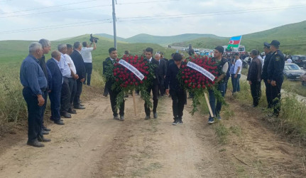 Şəhid Ələddin Həziyevin nəşi 33 ildən sonra doğma Füzulidə dəfn edildi!