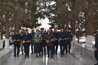 Füzuli rayonunda 20 Yanvar faciəsinin 35-ci ildönümü münasibəti ilə “Şəhidlər” abidə kompleksi ziyarət olundu!