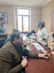 Füzuli rayonunda qanvermə aksiyası keçirildi!