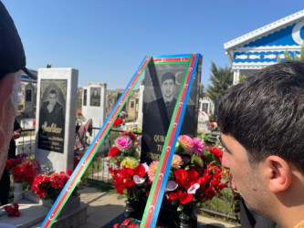 Vətən Müharibəsinin şəhidi Qubatov Tural Firəddin oğlunun anım günündə məzarı və ailəsi ziyarət olundu!