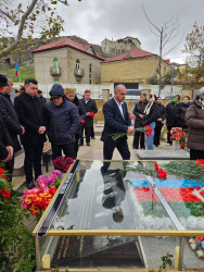 Vətən Müharibəsinin şəhidi İbrahimli Məhəmmədəli Mütəllim oğlunun məzarı və ailəsi ziyarət olundu!
